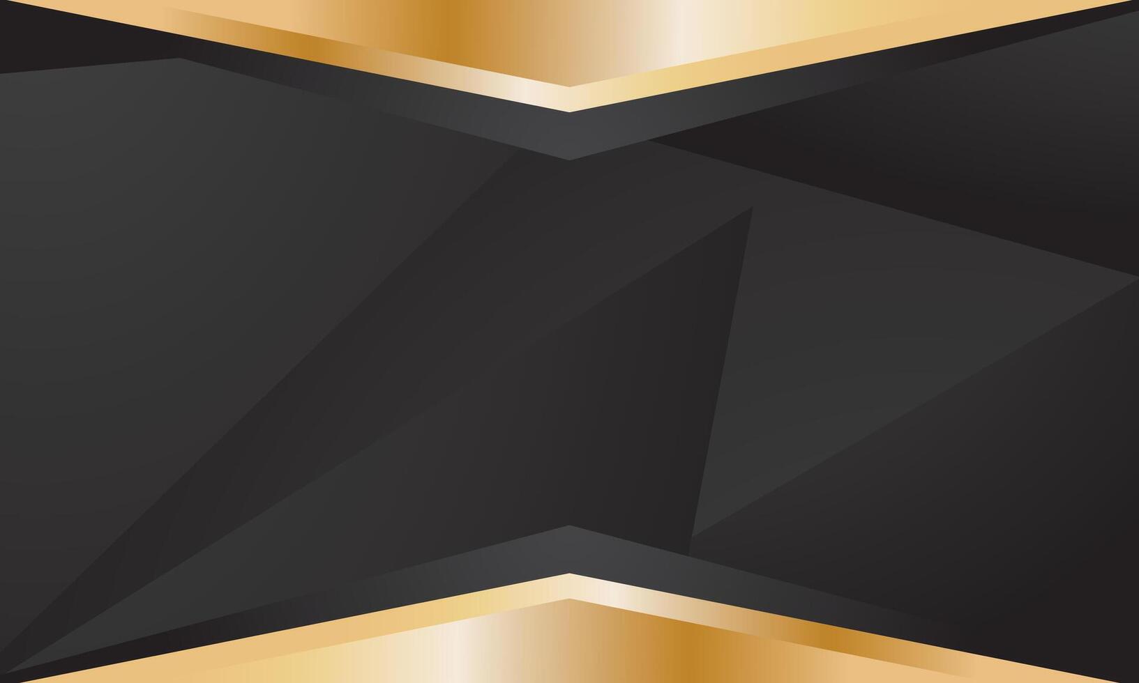 Luxury black gold modern background for certificate vector