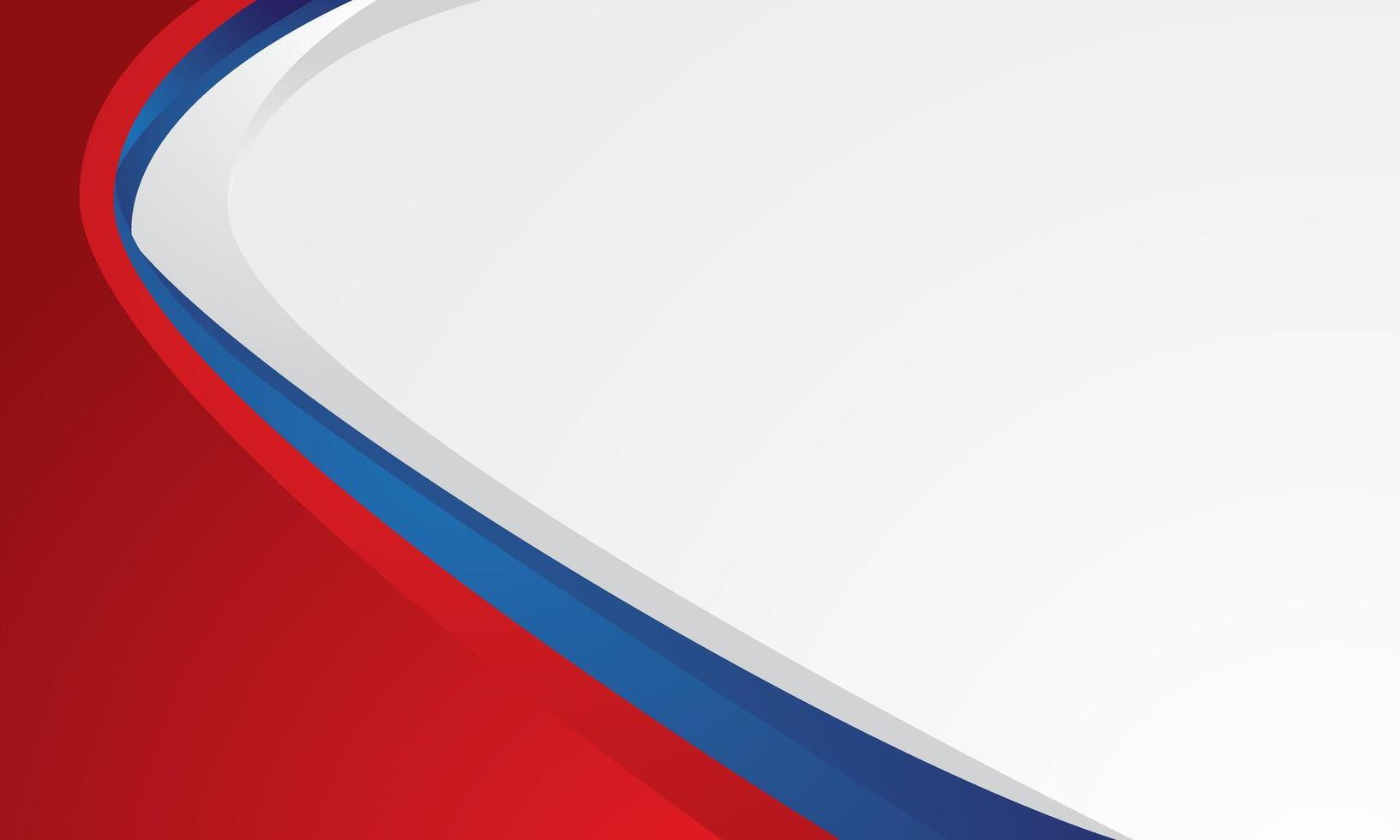 Abstract modern red blue white background vector