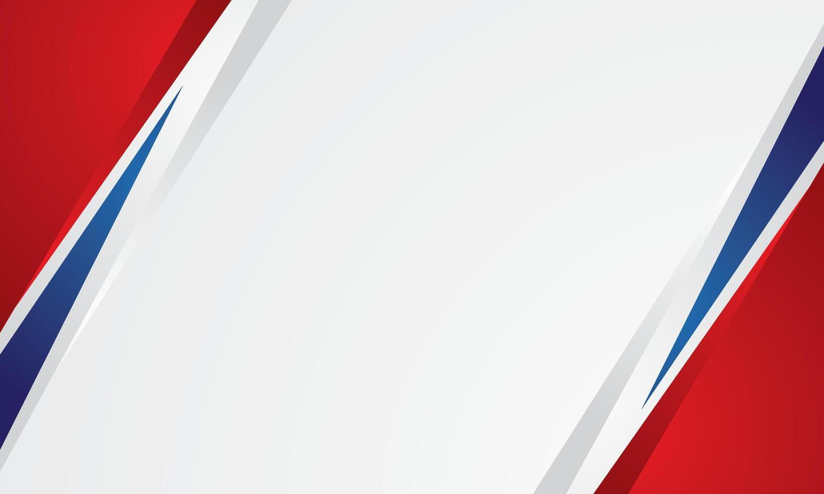 Red and blue border sports style background vector