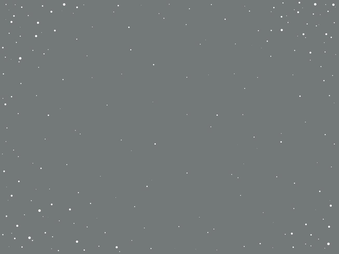 White Minimalist Overlay Winter Snowfall Decoration vector