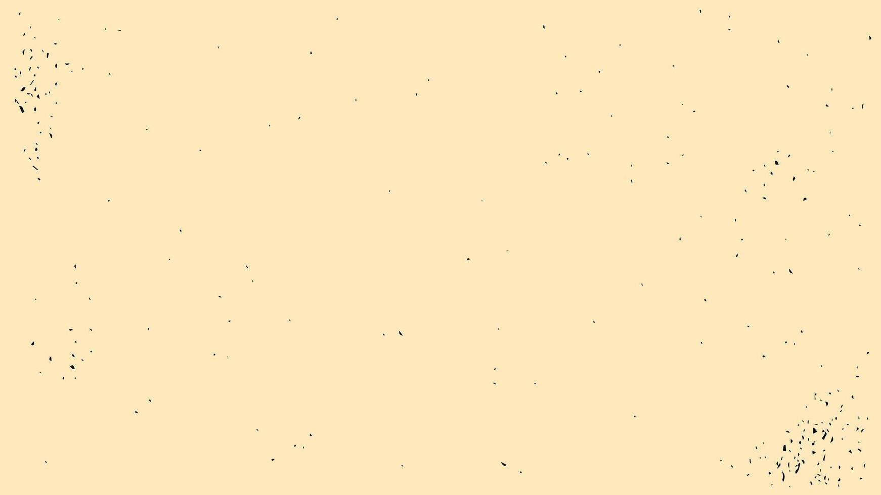 Yellow And Black Grunge Textured Dusty Paper Overlay Background vector