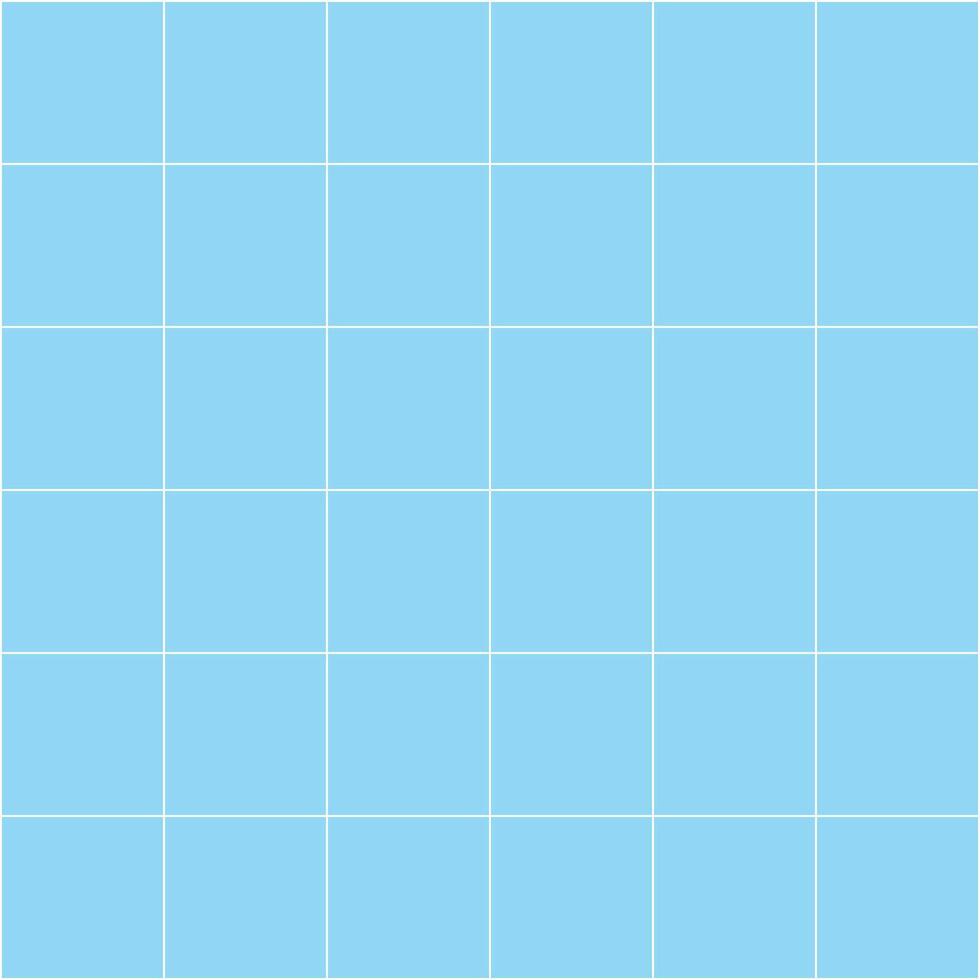 Light Blue Tile Pattern with Grid Design and Abstract Symmetry Art vector