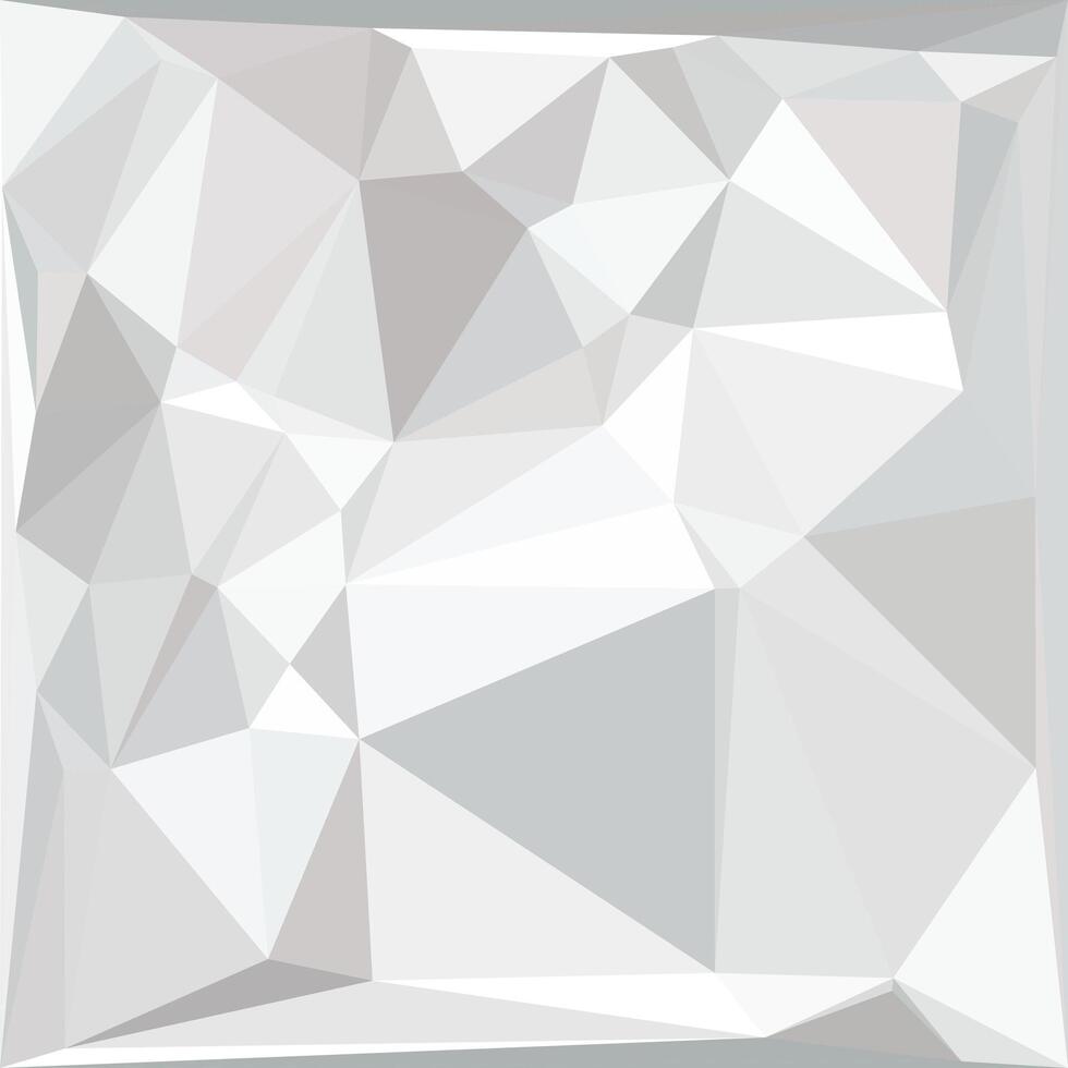 Geometric Abstract Design in Elegant White and Gray Tones vector