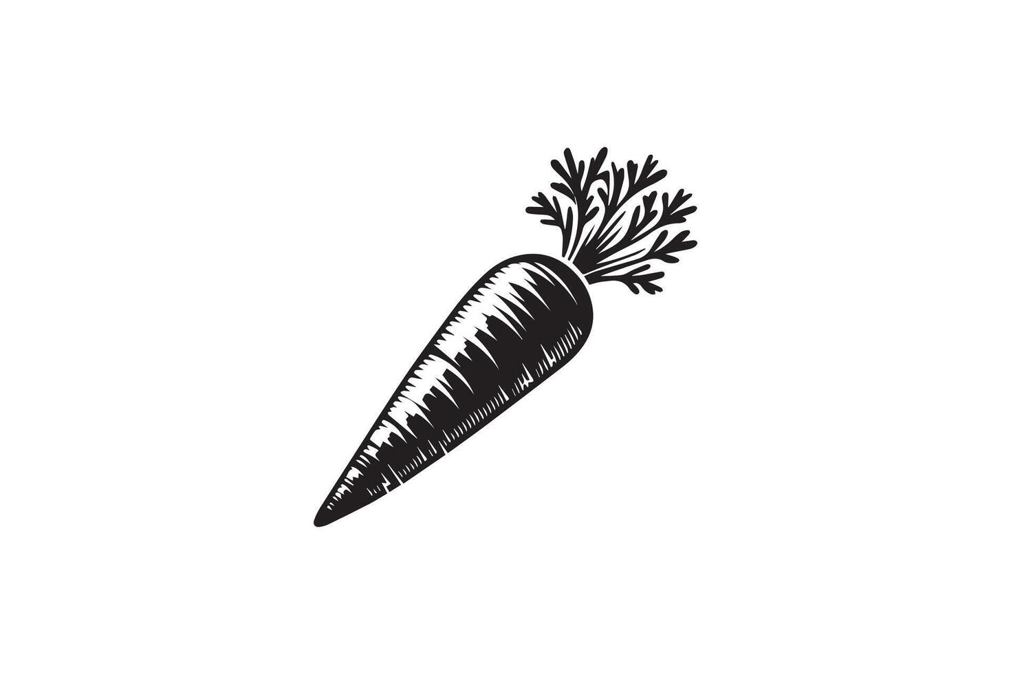 Carrot icon illustration vector