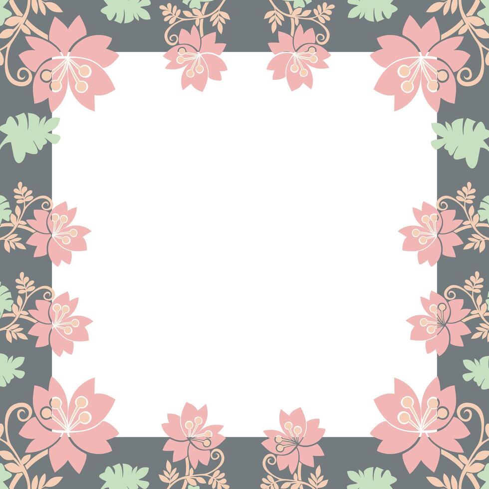 Cerry Blossom images can be used for backgrounds and frames for photos or for greeting cards vector