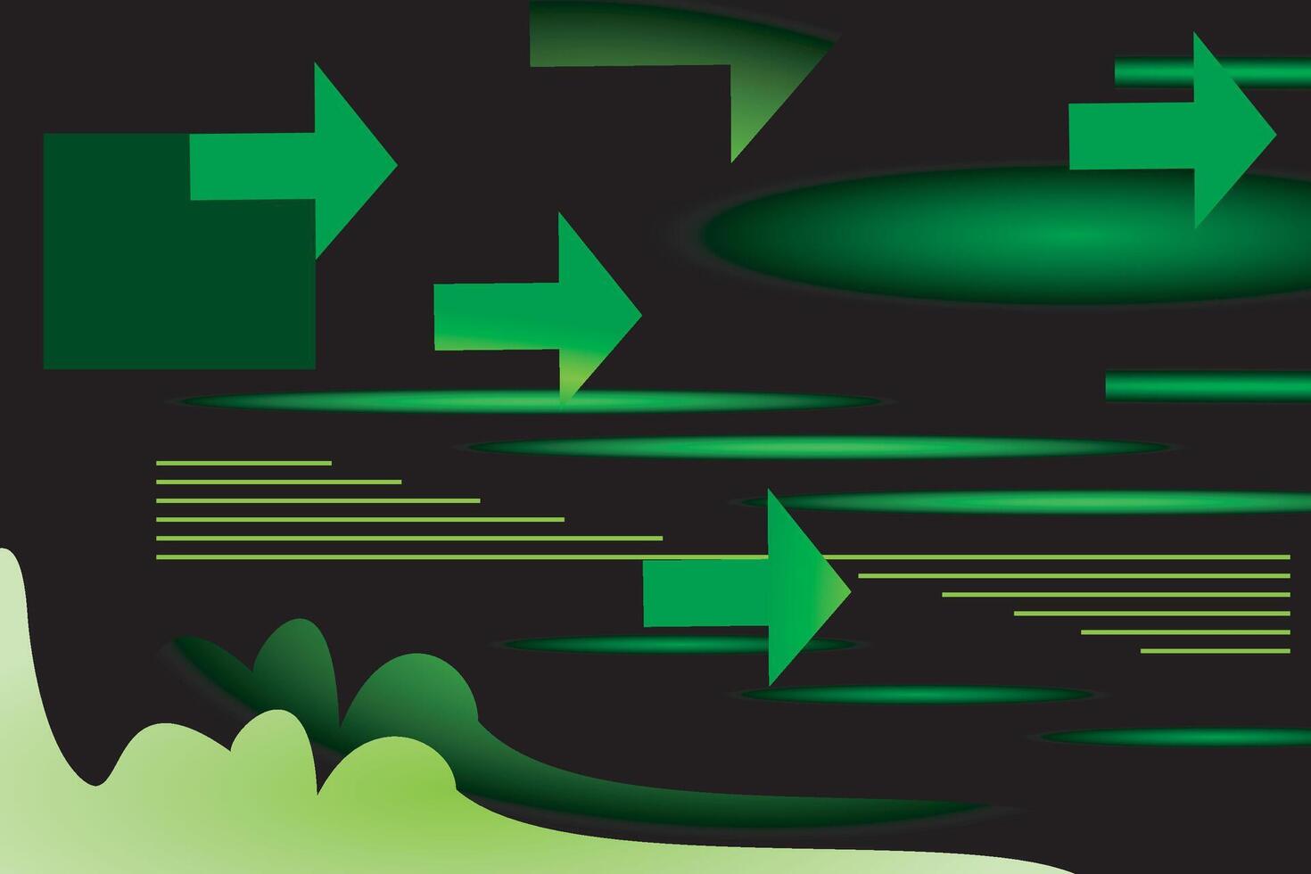 abstract arrow background for banner and web vector