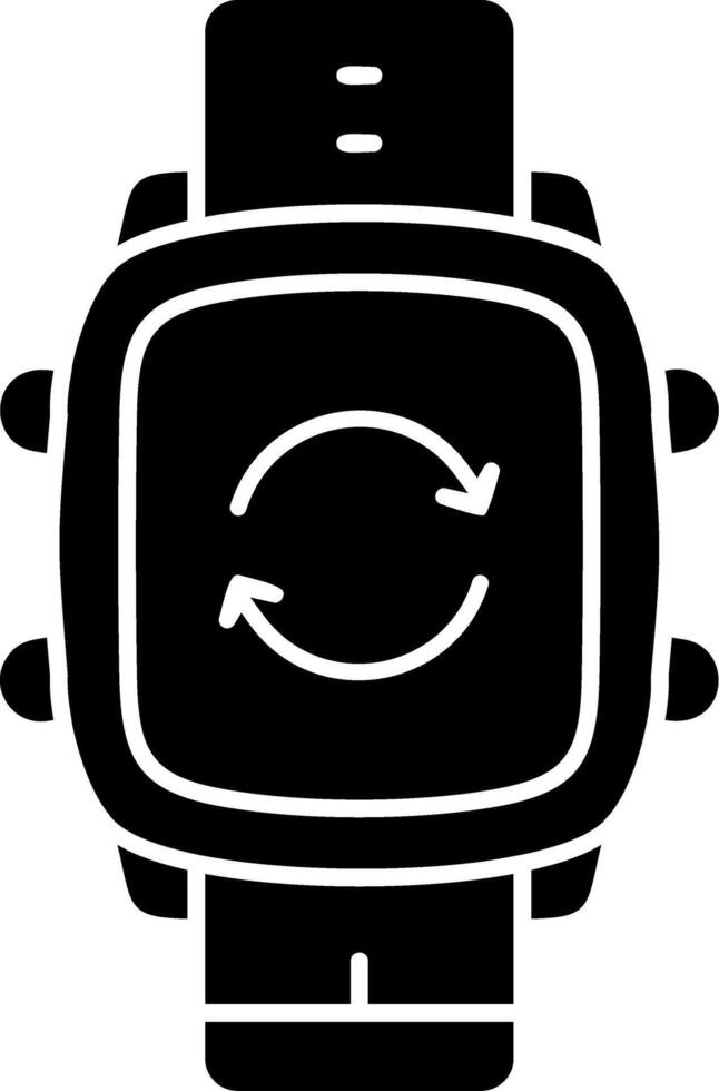 Recycle Deleted Items from Smart Watch vector