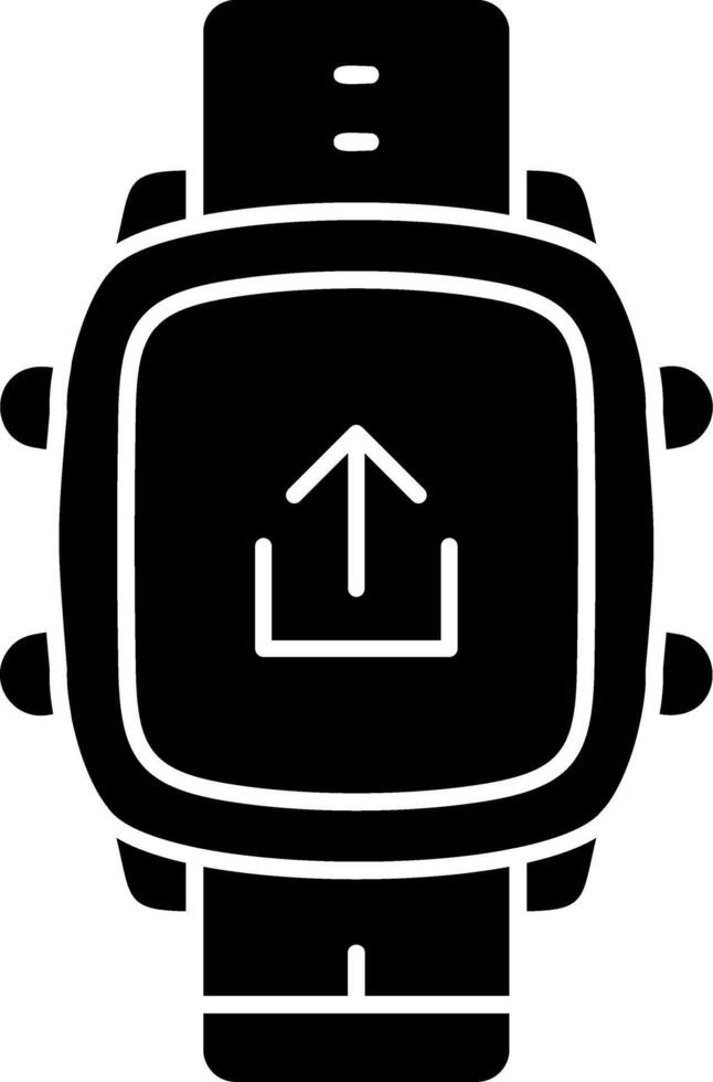 Smart Watch File Upload Option vector