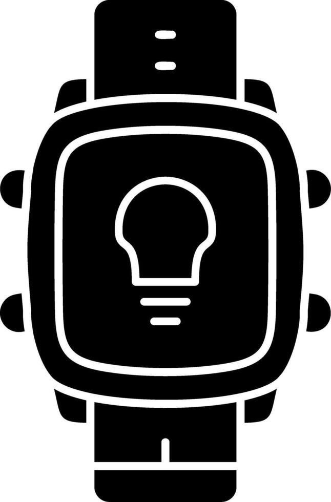 Smart Watch Creative Idea Reminder vector