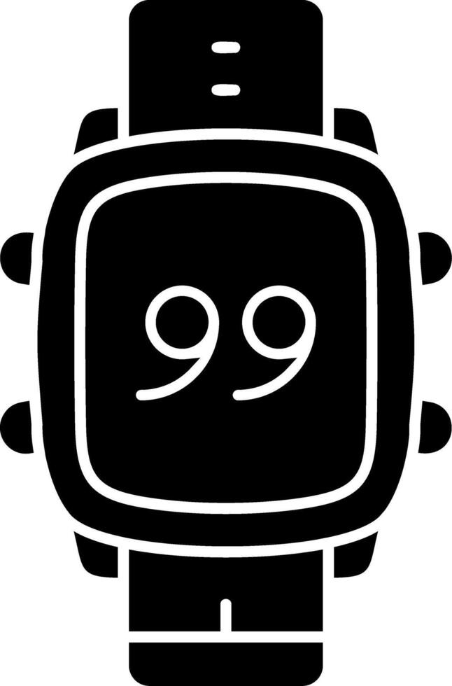 Quotes Daily Inspiration on Smart Watch vector