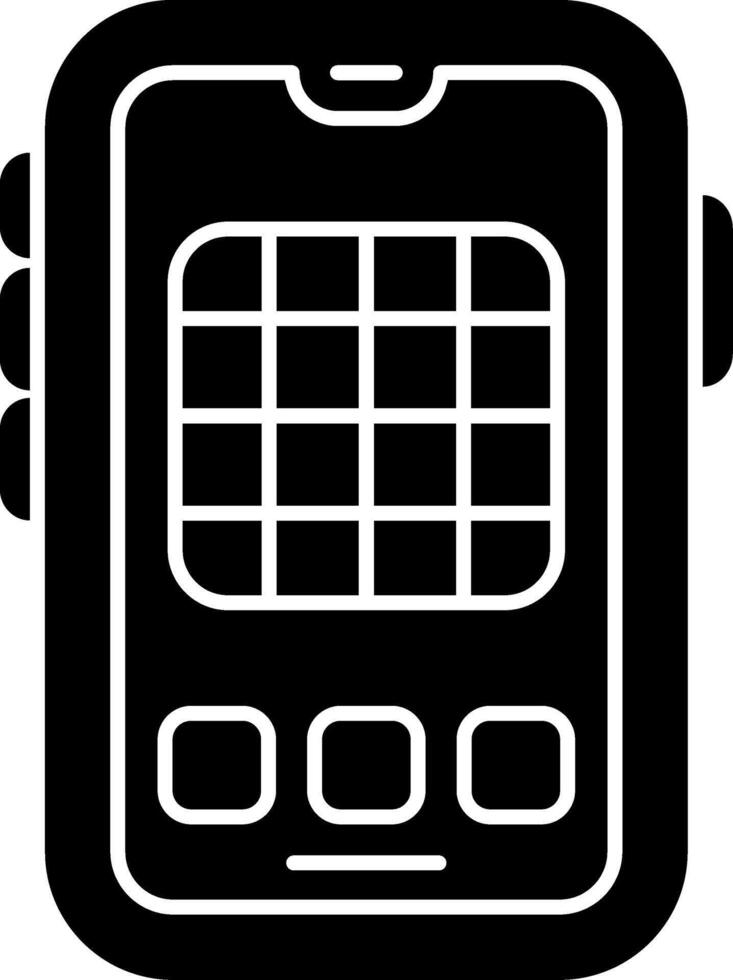 Grid Layout Option Icon vector