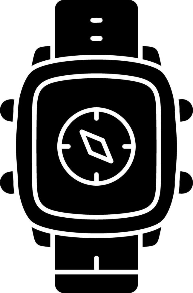 Compass Direction Tool for Smart Watch vector