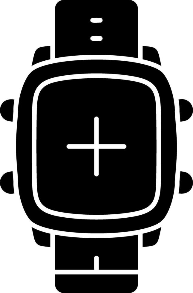 Add New Entry in Smart Watch App vector