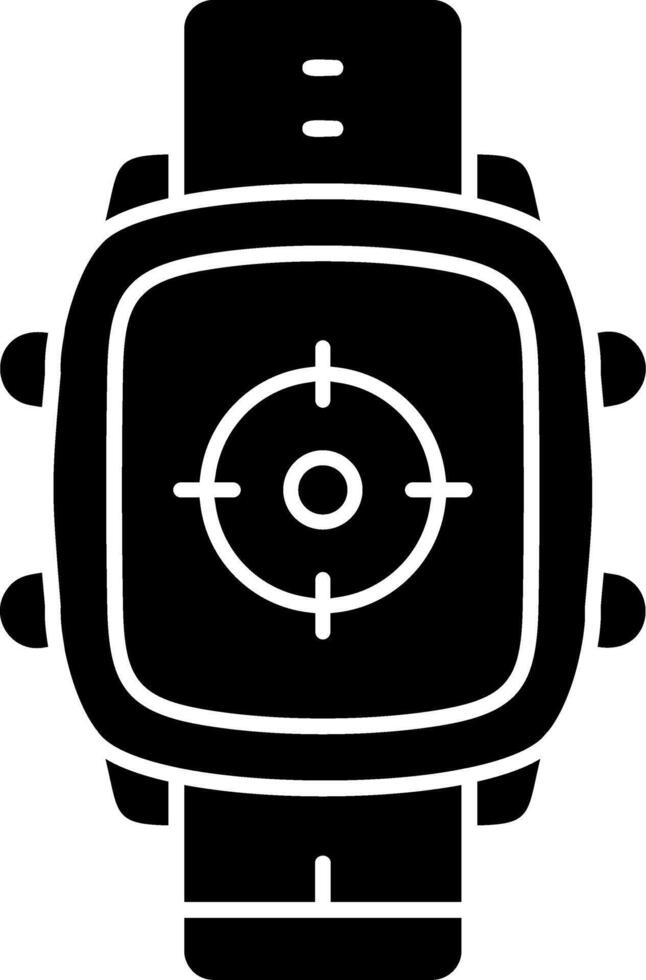 Smart Watch Target Activity Tracker vector