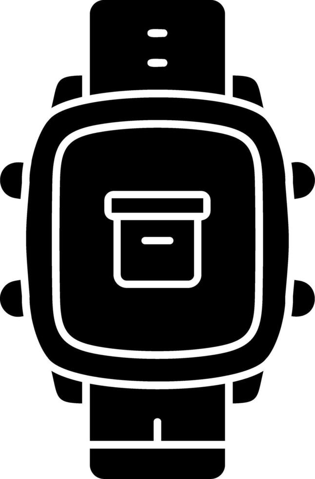 Archive Data Storage on Smart Watch vector