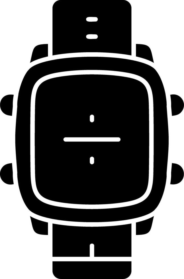 Divide Mathematical Tool for Smart Watch vector