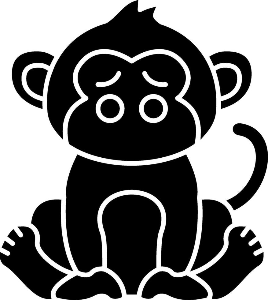 Eyeem Monkey Style Solid vector