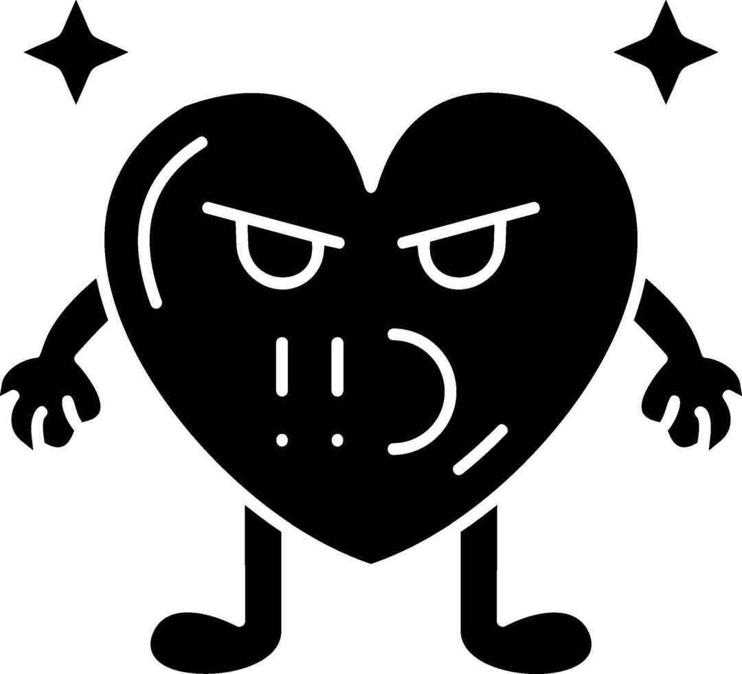 Heart Under Pressure Solid vector
