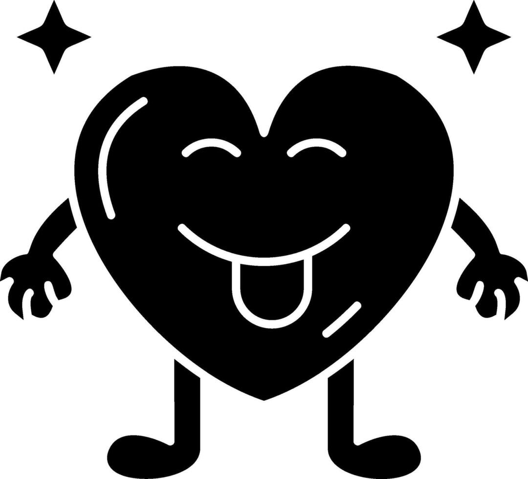 Sweet Heart Mood Solid vector