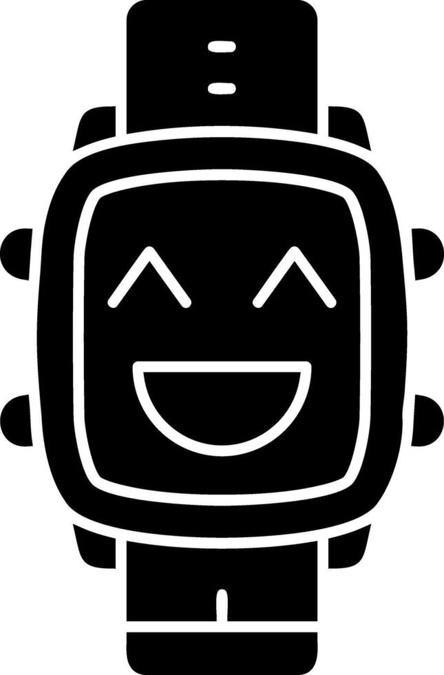 Haha emotion solid watch dial vector