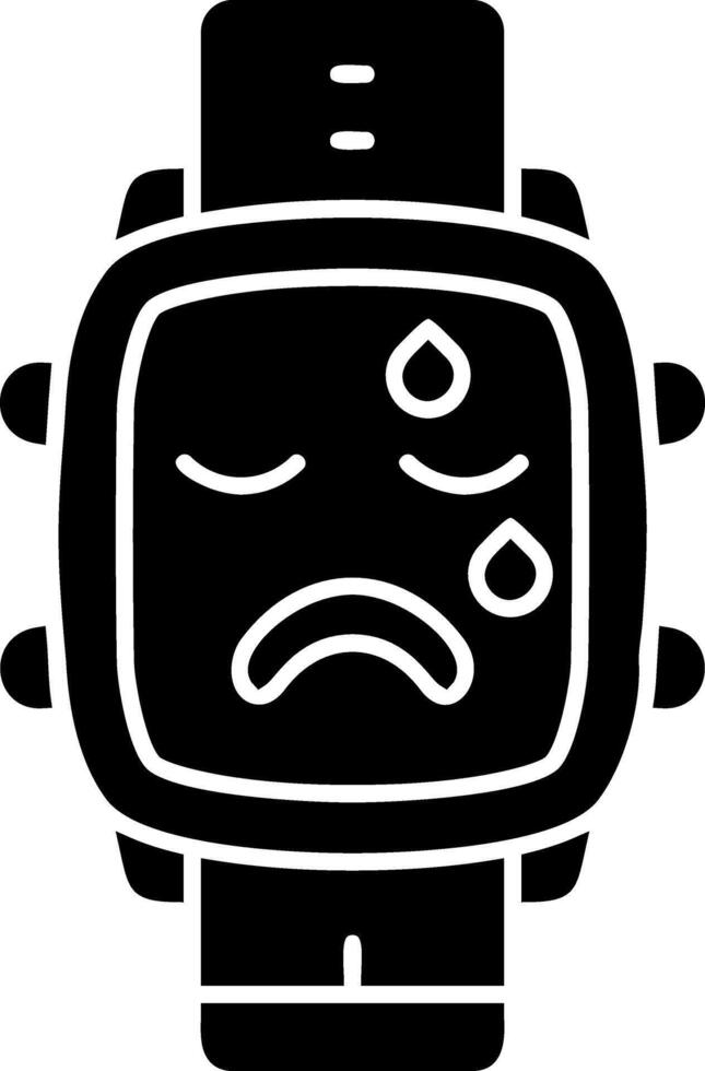 Hot sweat solid watch dial face vector