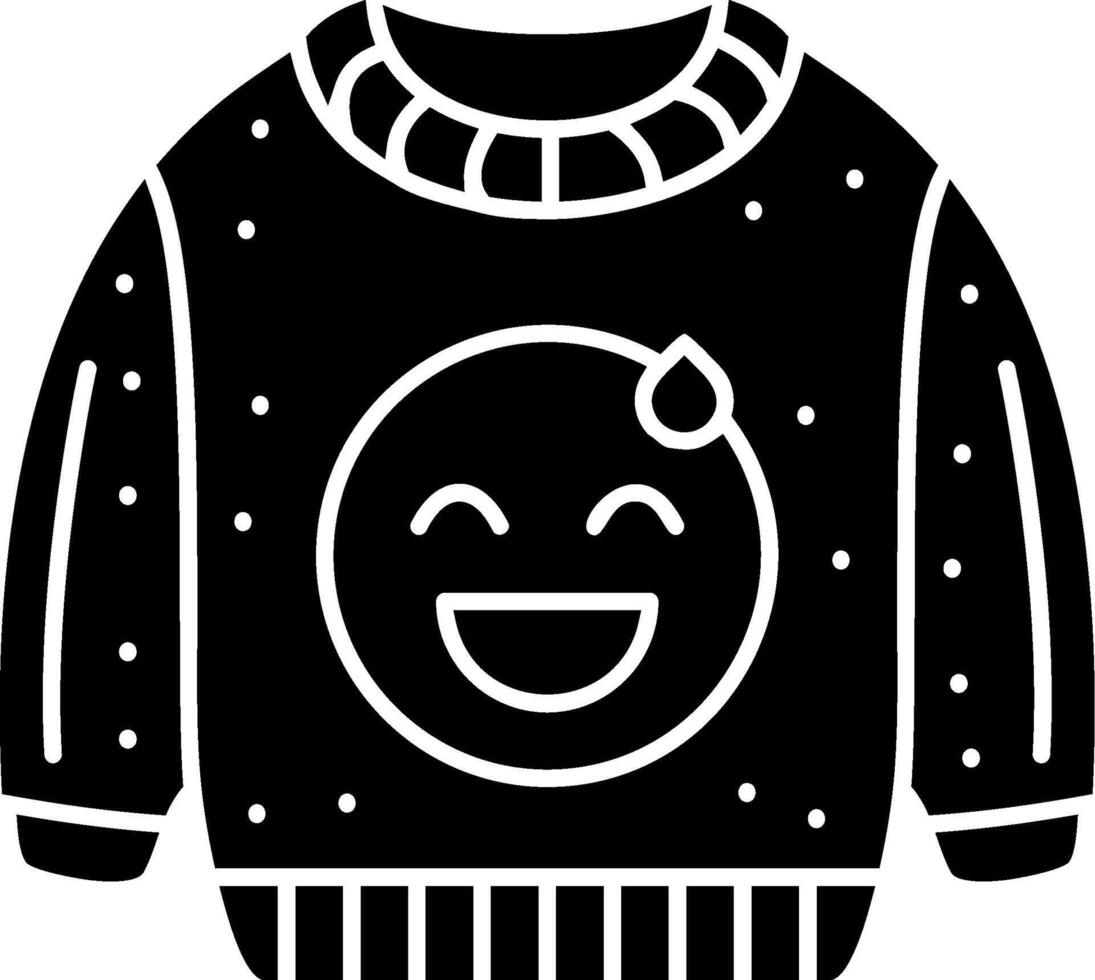 Tired Face Emoji Sweatshirt Print Solid vector