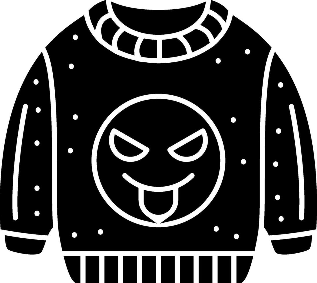 Envy Face Emoji Sweatshirt Jealous Expression Solid vector