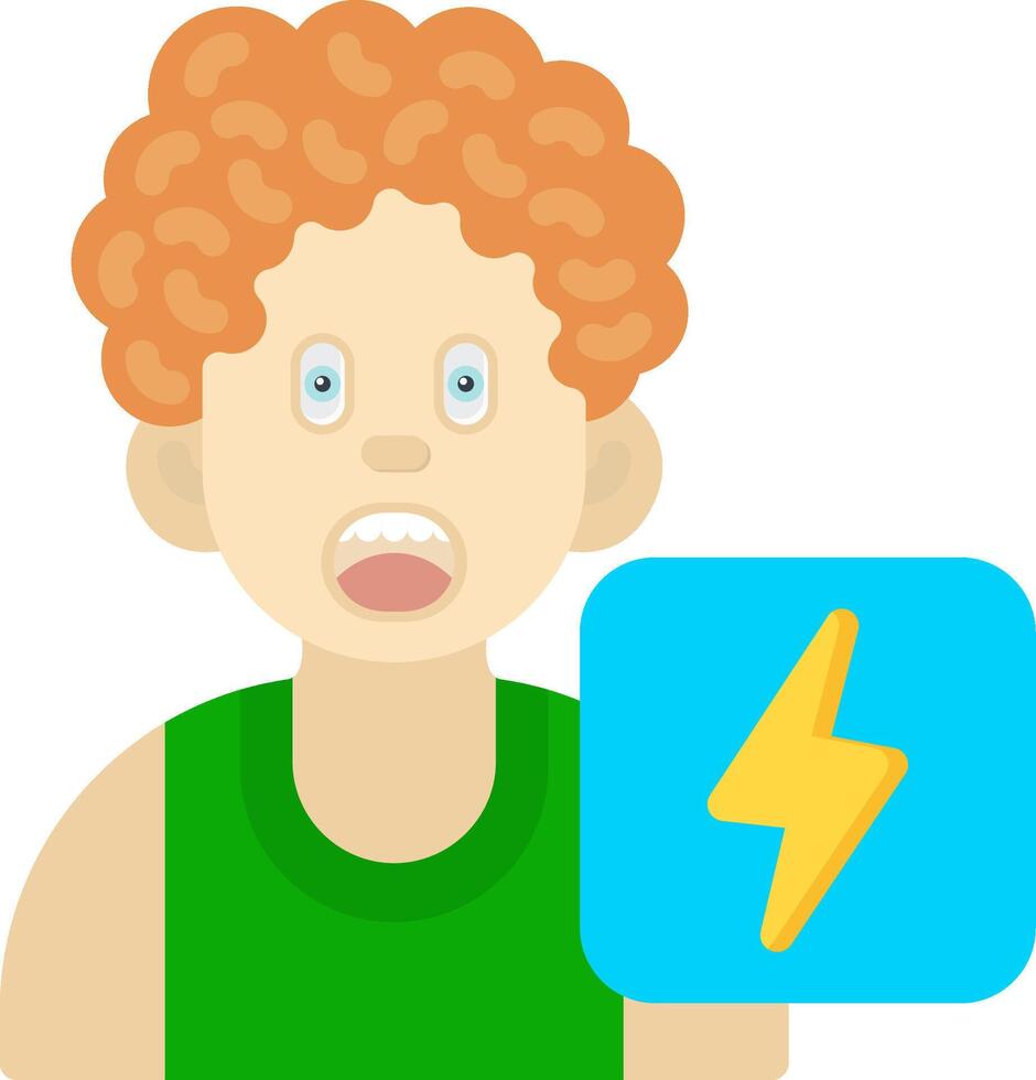 Current Symbol Icon for Boys Voltage App vector