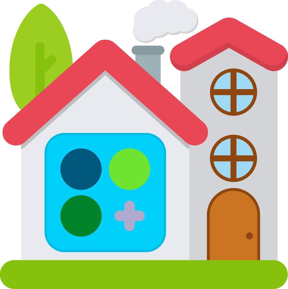 Smart App Icon for Home Control Panel vector