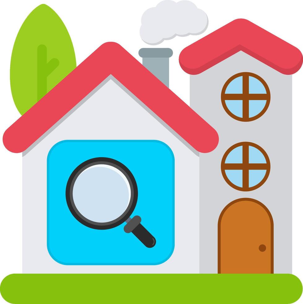 Search Tool Icon for Smart Home Devices vector