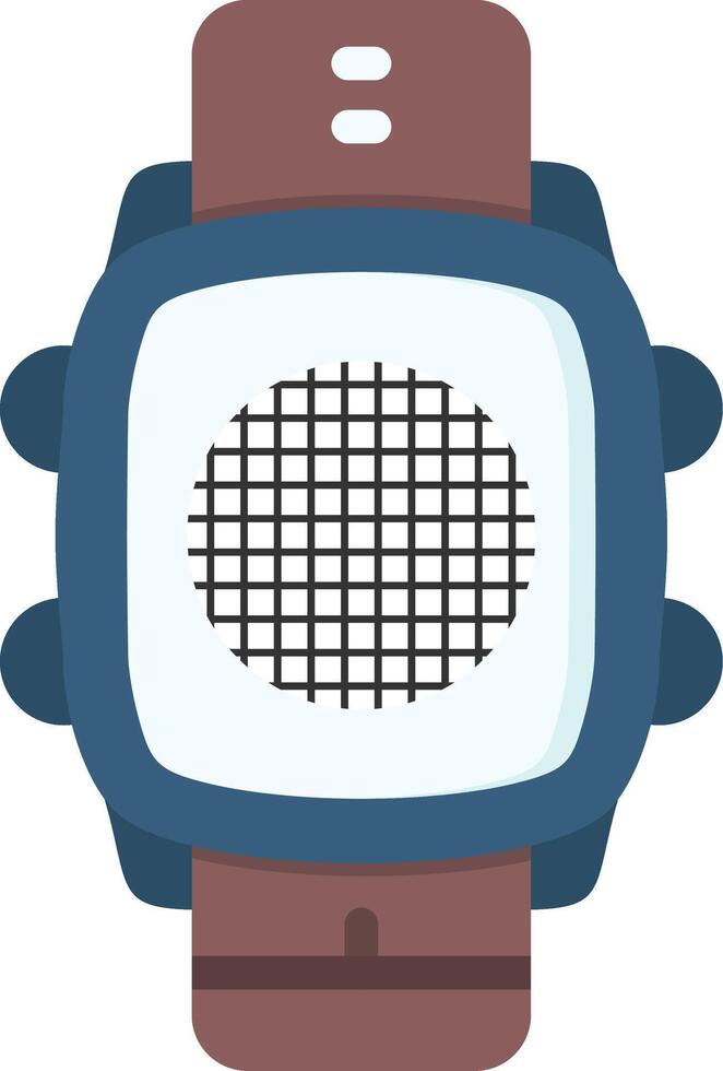 Grid Icon for Smartwatch Layout Interface vector