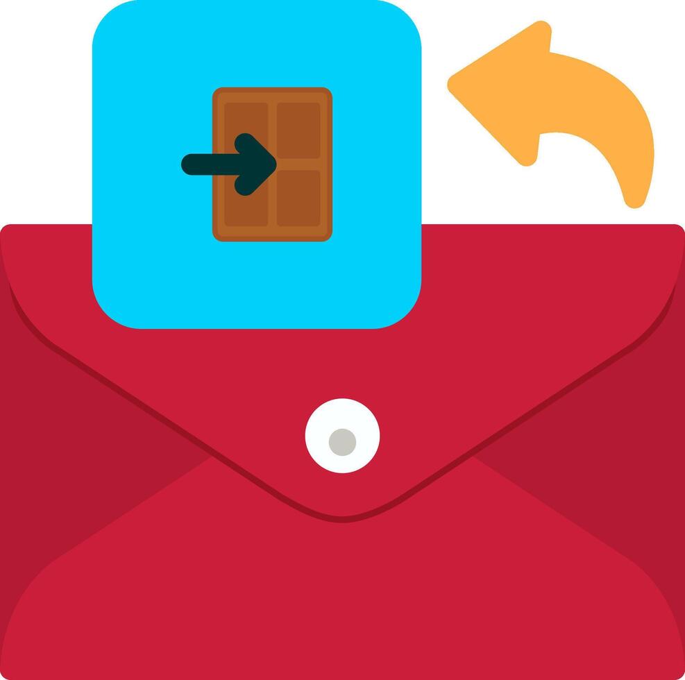 Exit Icon for Email Logout Button vector