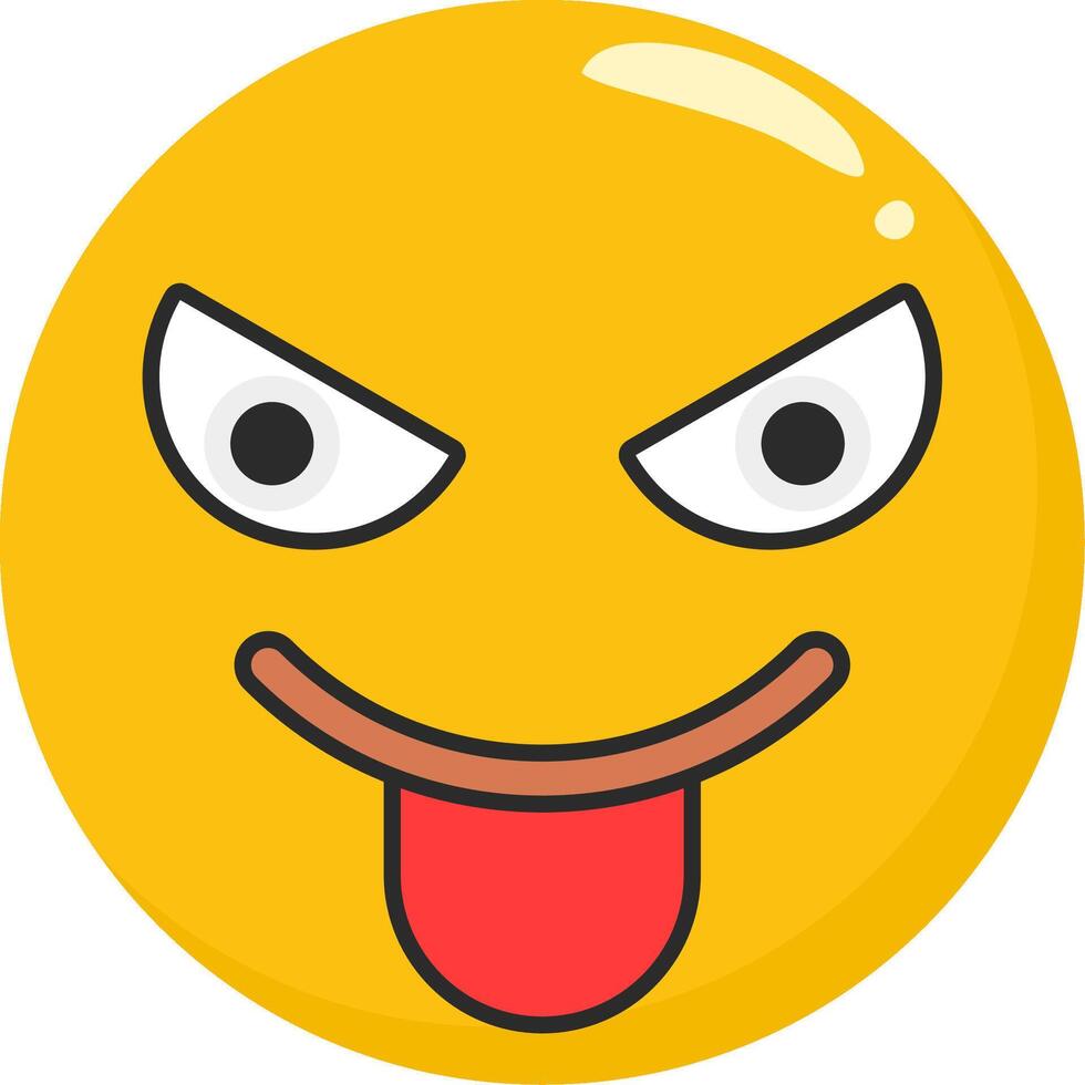 Envy Face Emoji Jealous Expression vector