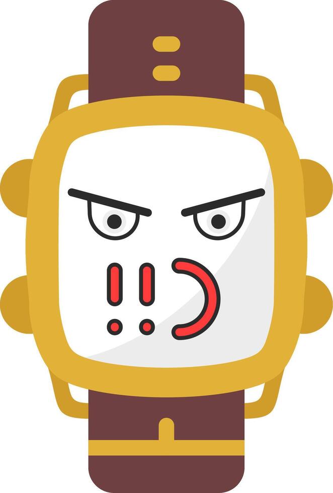 Pressure Face Watch Dial vector