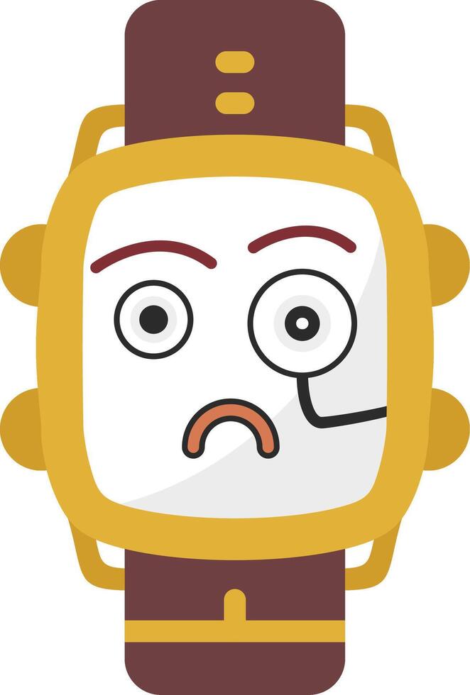 Detective Mood Watch Dial vector