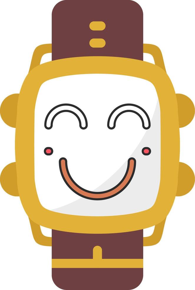 Blush Mood Watch Dial Icon vector