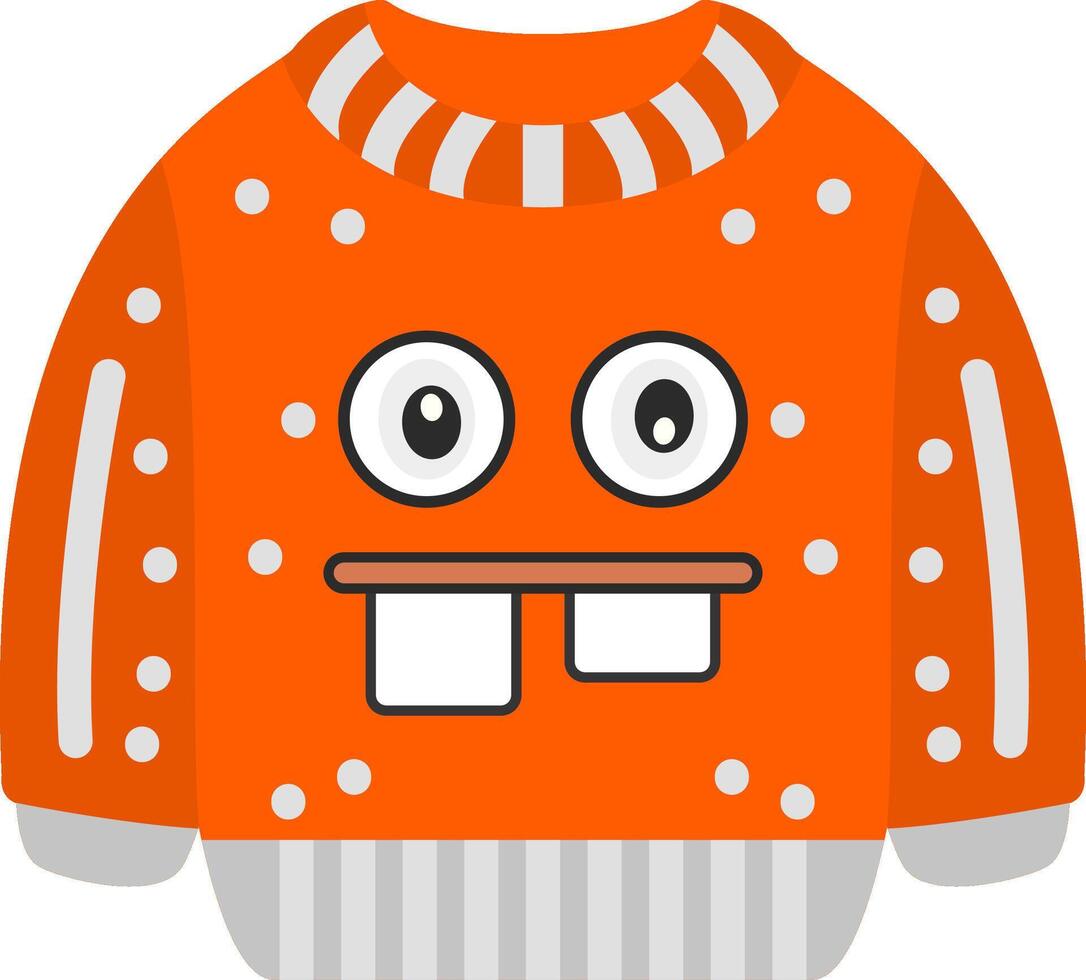 Ugly Expression Weird Emoji Sweatshirt Artwork vector