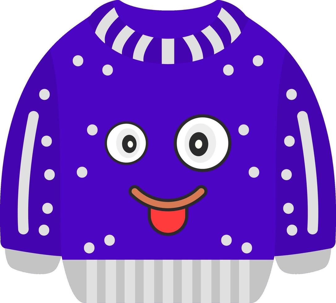 Silly Tongue Out Funny Emoji Shirt Design vector