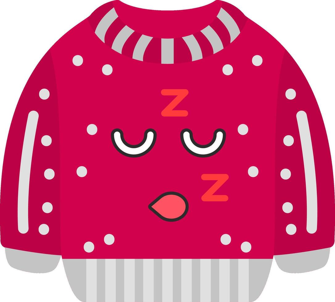 Sleeping Snore Emoji Face Sweatshirt Artwork vector