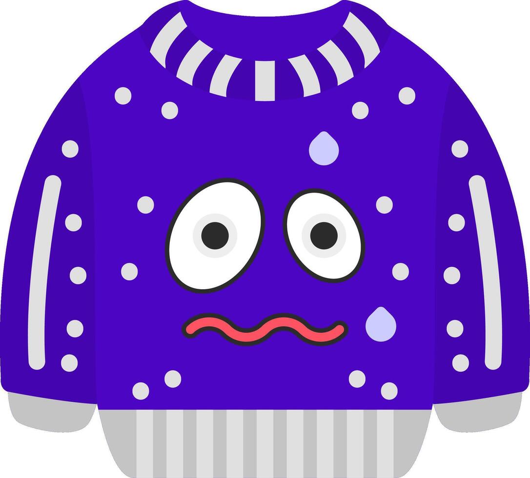 Nervous Sweat Emoji Anxious Face Artwork vector