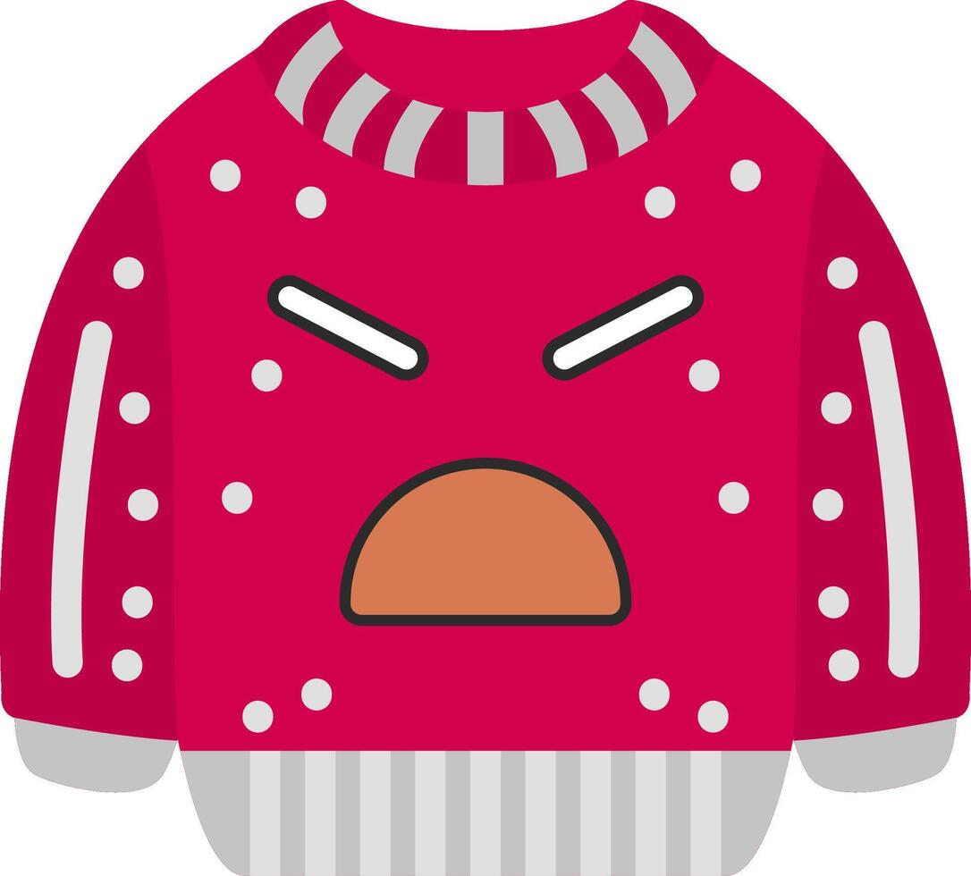 Persevering Struggle Face Emoji Sweatshirt vector