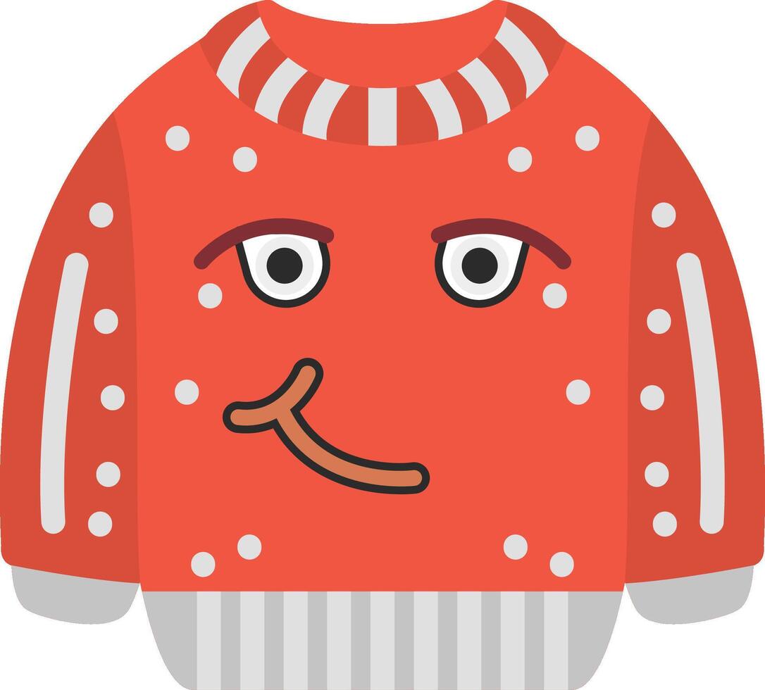 Wry Smile Expression Emoji Twisted Face Art vector