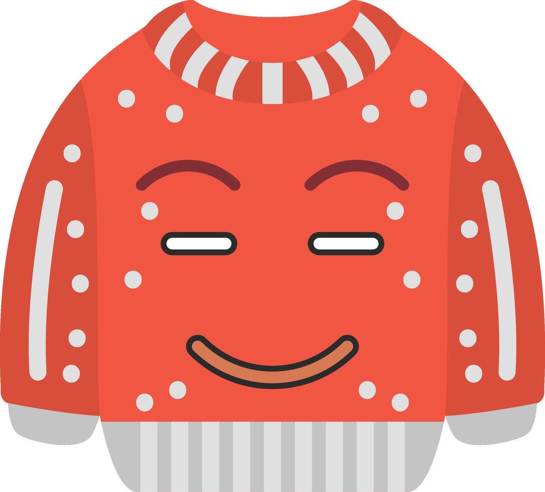 Happy Relieved Face Emoji Smile Expression vector