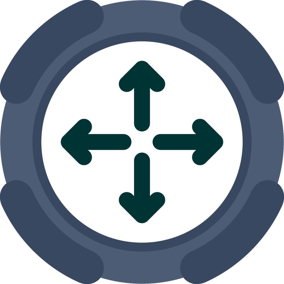 Move Arrow Direction Icon Design vector