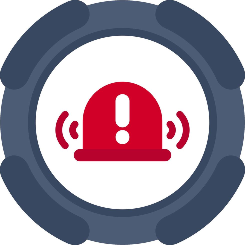 Alarm Clock Notification Icon vector