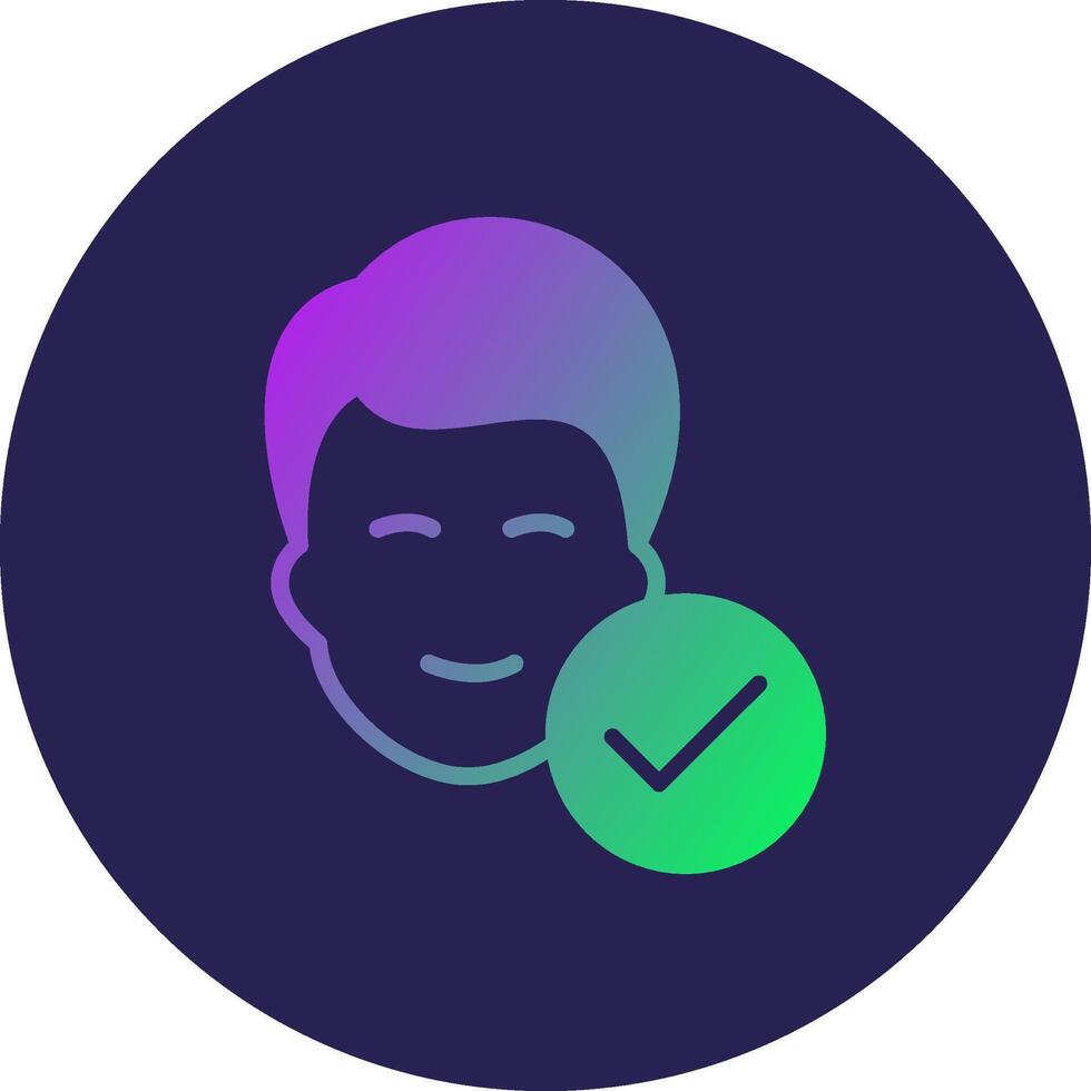 Face Vivid Application Element Design Form vector
