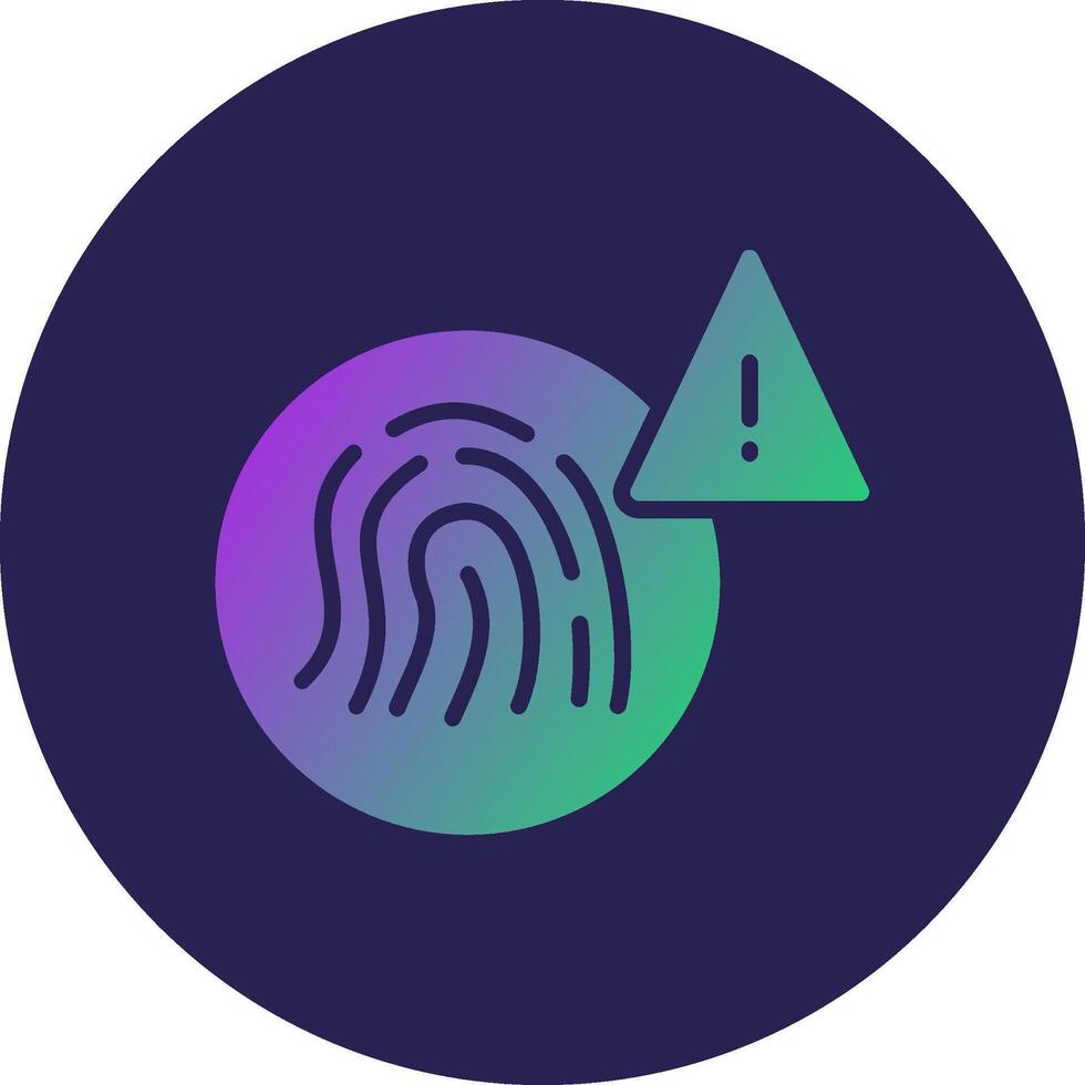 Alert Gradient Colored Visual UI Form vector