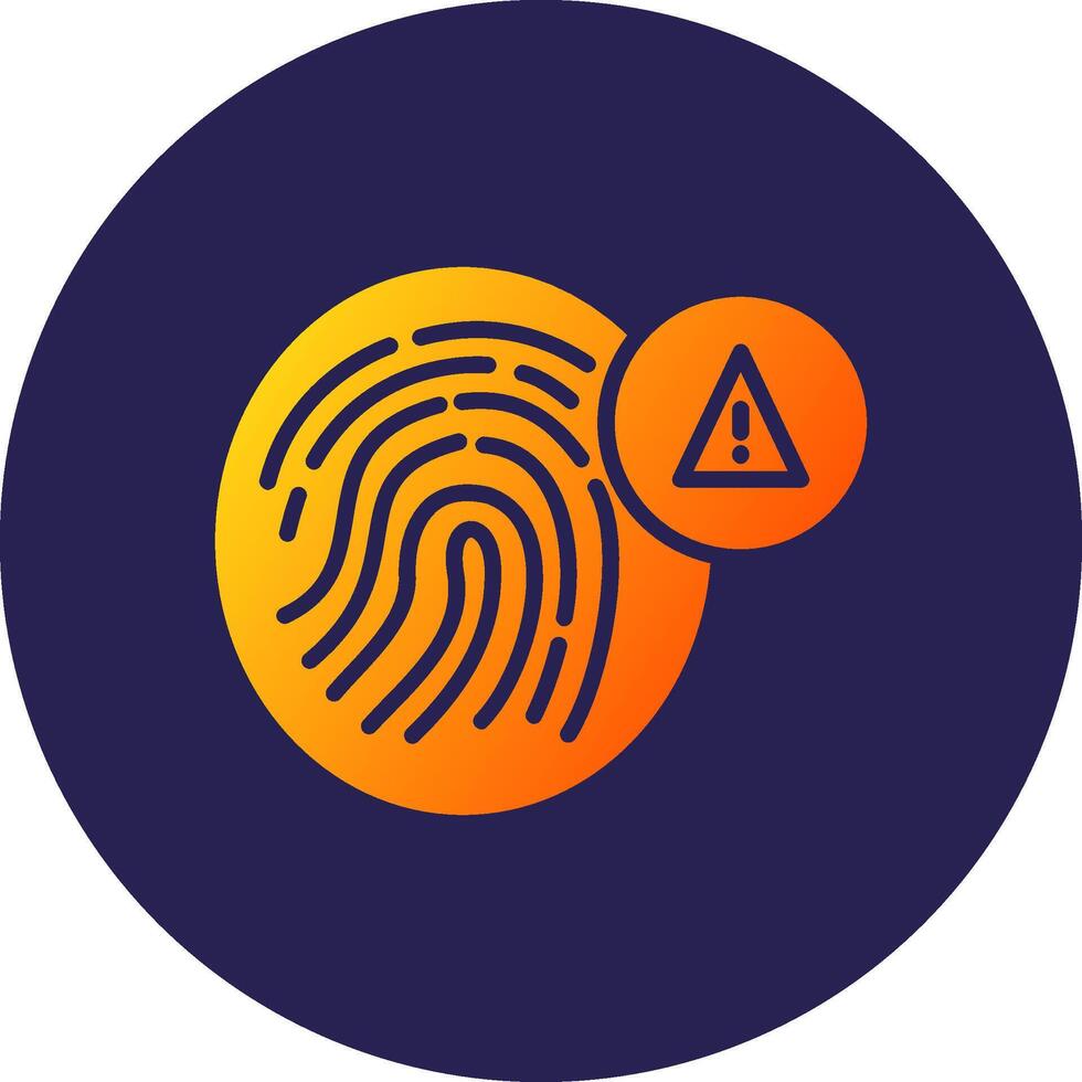 Warning Color Enhanced UI Based Graphic vector