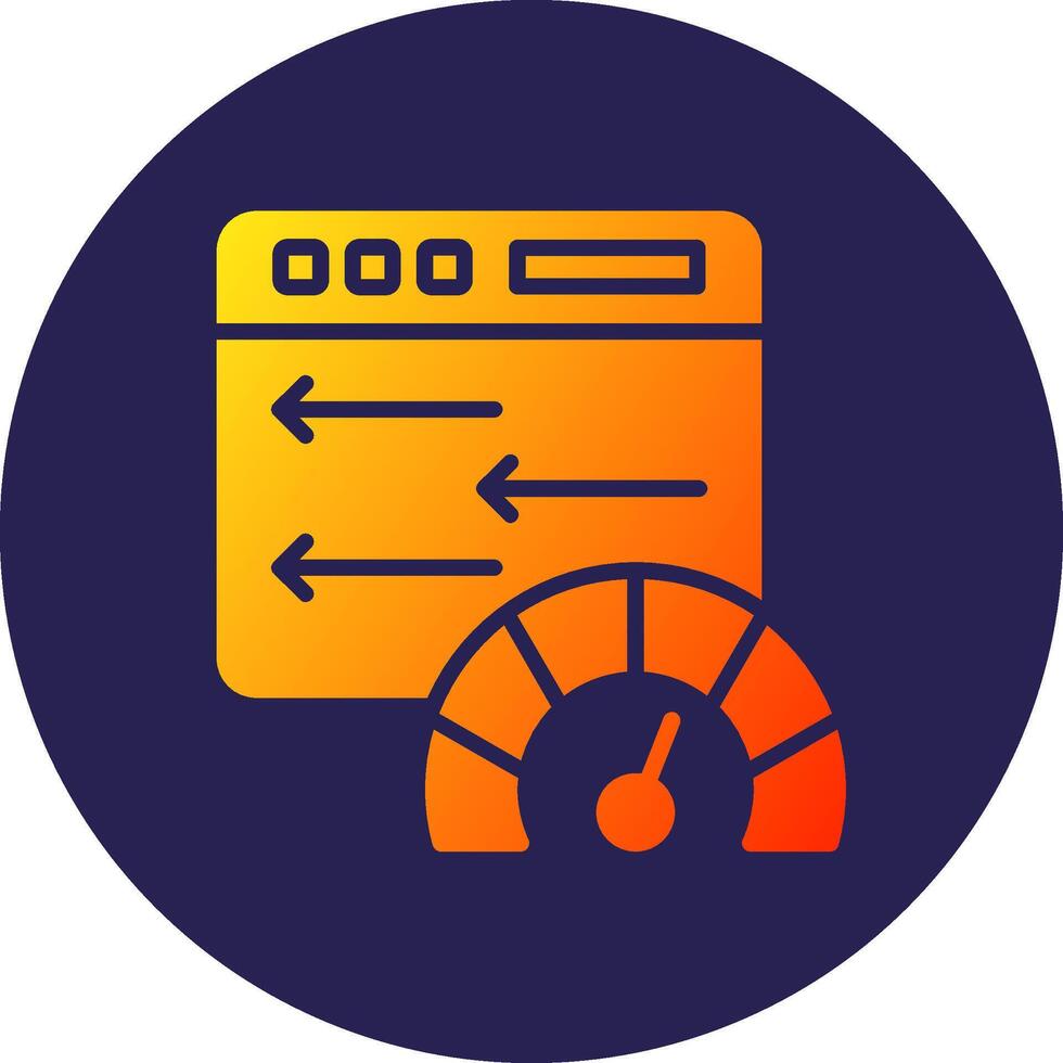 High Speed Isometric Web Illustration Design Piece vector