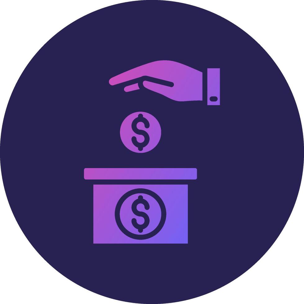 Deposit High Detail Graphic Shape Design vector